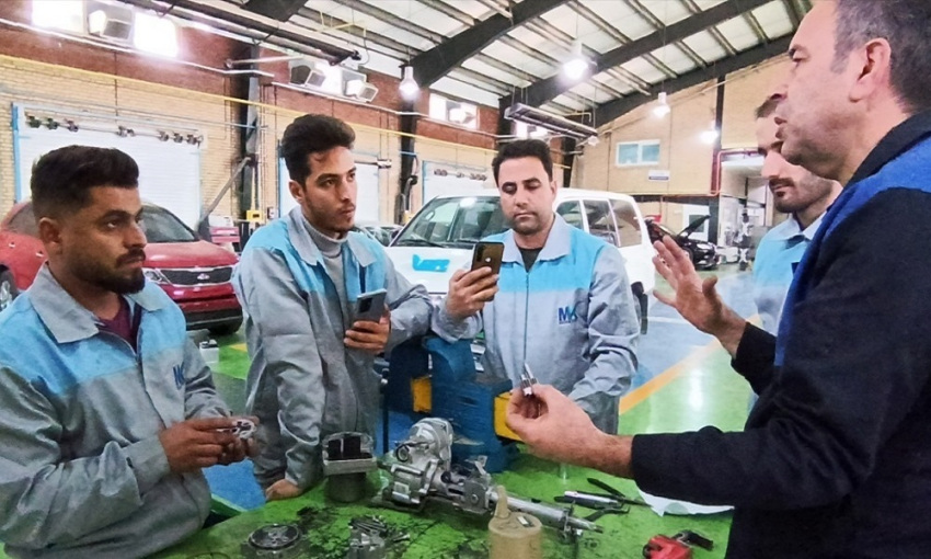 تعلیق و فرمان کیا و هیوندای و فرمان برقی